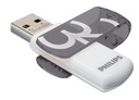 Clé USB 2.0 Philips Vivid USB-A 32Go gris