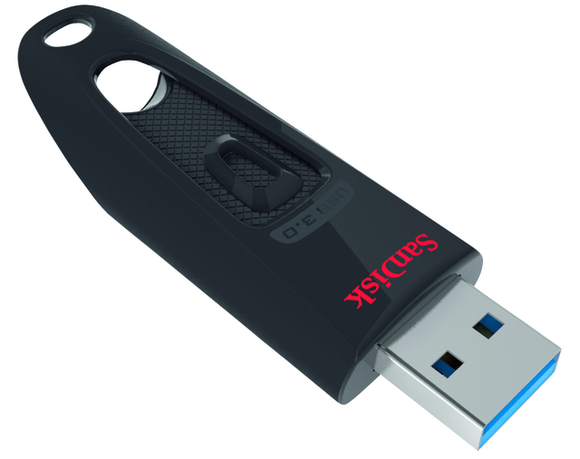 Clé USB 3.0 SanDisk Cruzer Ultra USB-A 64Go