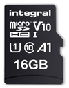 Carte mémoire Integral Micro SDHC V10 16Go