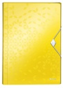 Trieur Leitz WOW pour A4 6 compartiments PP jaune