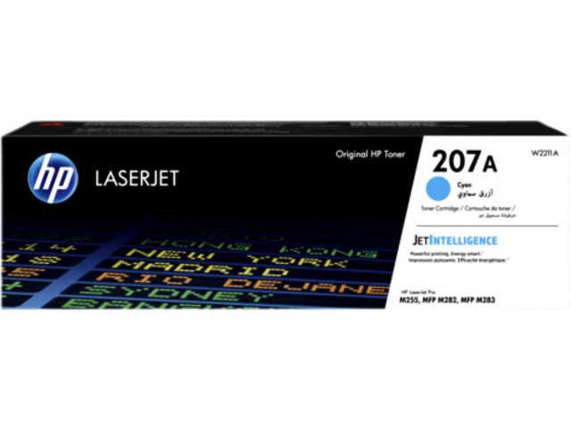 Cartouche toner HP W2211A 207A bleu