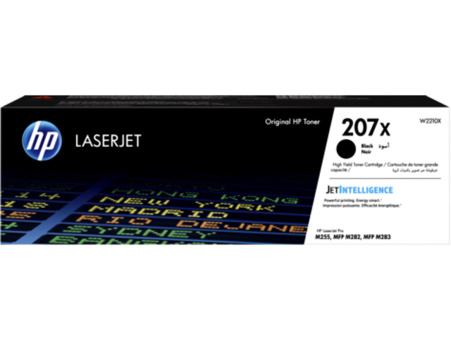 Cartouche toner HP W2210X 207X noir