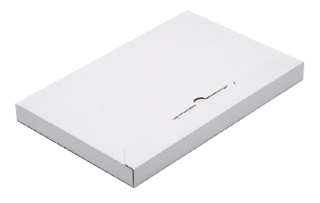 Boîte postale IEZZY A4 360x255x26mm carton blanc