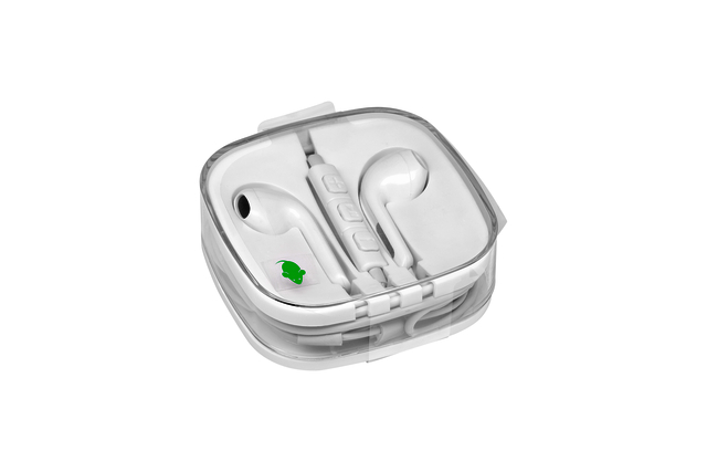 Oortelefoon Green Mouse met 3.5mm jack aansluiting