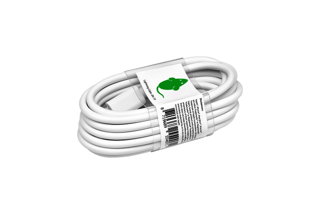 Kabel Green Mouse USB Lightning-A 2 meter wit