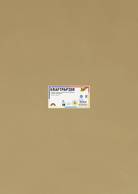 Kraftpapier Folia 50x70cm 120gr 25 vel