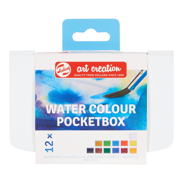 Aquarelle Talens Art Creation set 12 godets avec pinceau