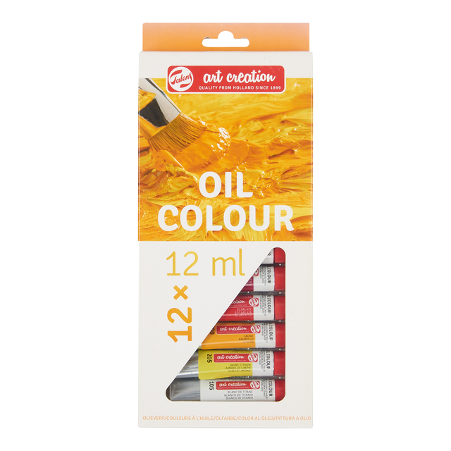 Talens Art Creation olieverf set 12 tubes 12 ml