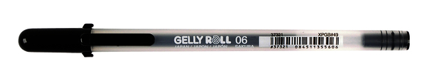 Gelschrijver Sakura Gelly Roll Basic 06 0.3mm zwart