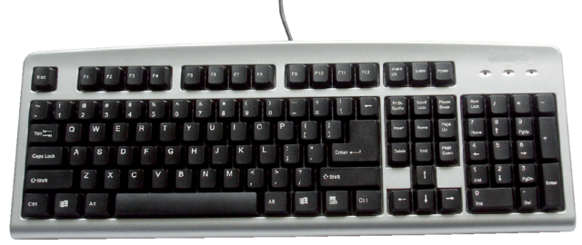 Toetsenbord Quantore qwerty zwart