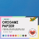 Origami papier Folia 70gr 10x10cm 500 vel assorti kleuren