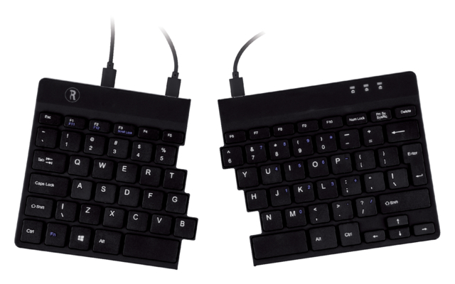 Clavier ergonomique R-Go Tools Split Break Azerty noir