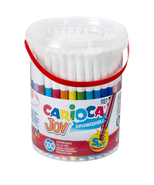 Feutres Carioca Joy pot 100 couleurs