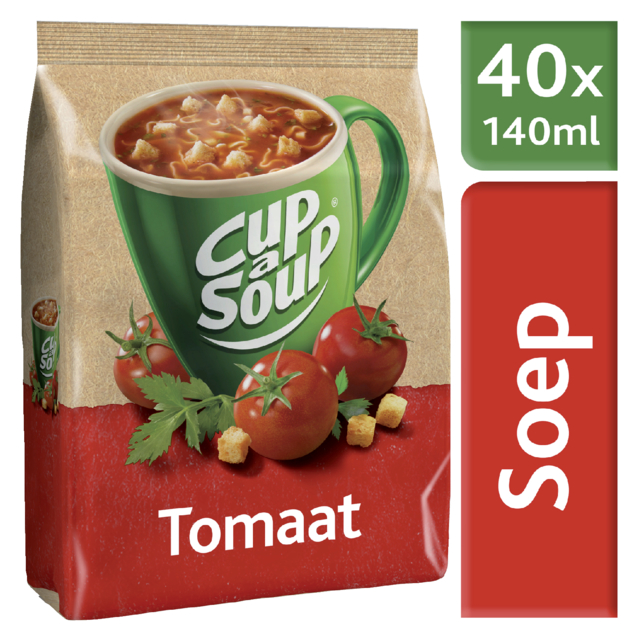 Cup-a-Soup Unox machinezak tomaat 140ml