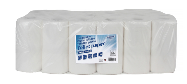 Papier toilette Cleaninq T4 2 épaisseurs 48x 200 feuilles blanc