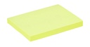 Bloc mémos Quantore 76x101mm jaune 100 feuilles