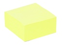 Memoblok Quantore 76x76mm 400 geel 400 vel