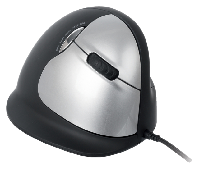 Souris ergonomique R-Go HE Break filaire Large droitier