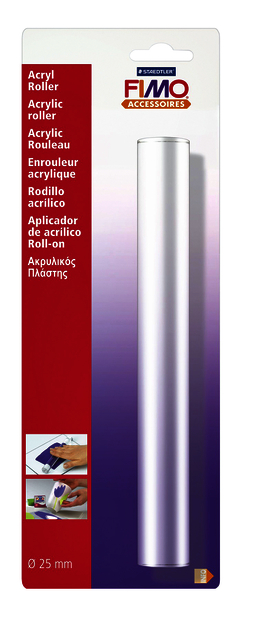 Rouleau acrylique Fimo pour modelage