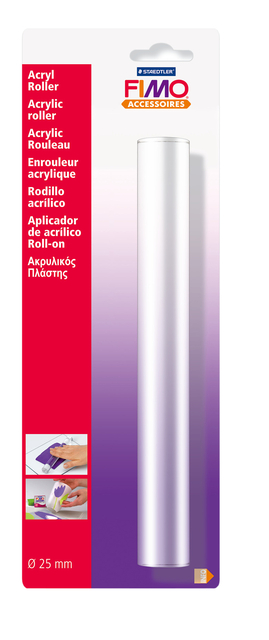 Rouleau acrylique Fimo pour modelage