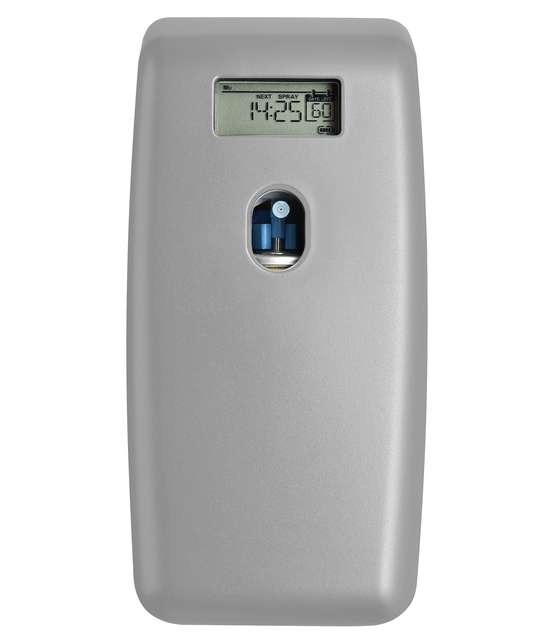 Distributeur désodorisant QuartzLine 448591 Q23 spray argent