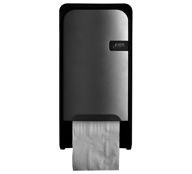 Toiletpapierdispenser QuartzLine Q1 doprol duo zilver 441091