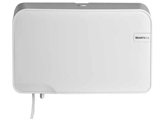 Toiletpapierdispenser Quartzline Q2 klein duo wit 441002