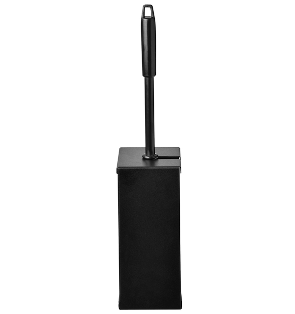 Support brosse toilette QuartzLine 448951 inox noir