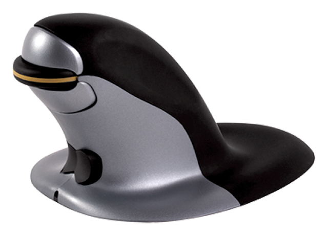 Ergonomische muis Fellowes Penguin draadloos large