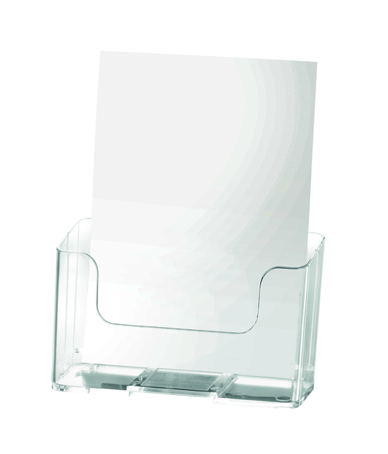 Porte-brochures Quantore A5 transparent