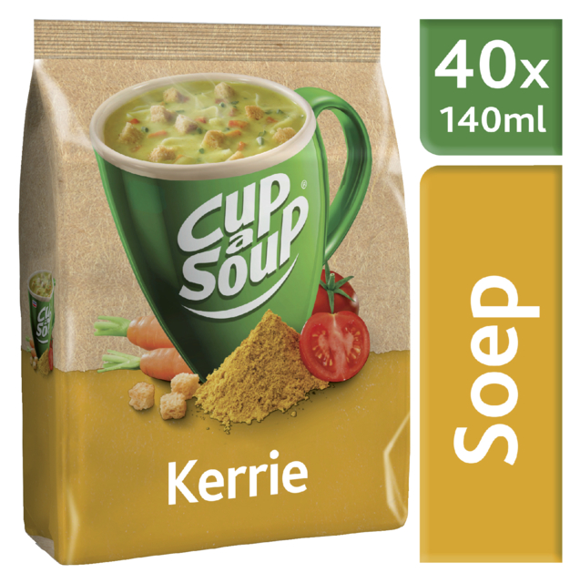 Cup-a-Soup Unox machinezak kerrie 140ml