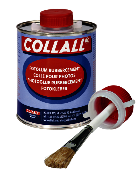 Rubbercement Collall 1000ml + kwast