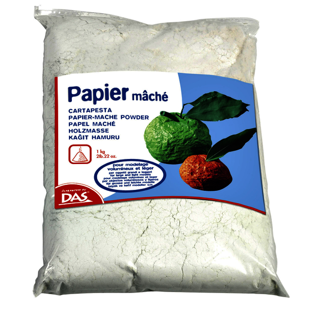 Papier-maché DAS poeder