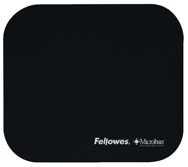 Tapis souris Fellowes microban noir