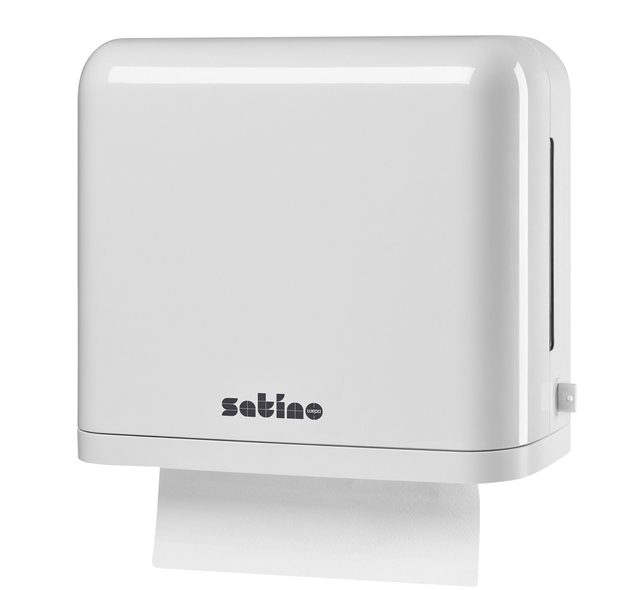 Distributeur essuie-mains Satino PT3 331020 Petit blanc