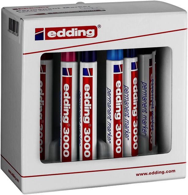 Feutre edding 3000 ogive 1,5-3mm assorti set 10 pièces