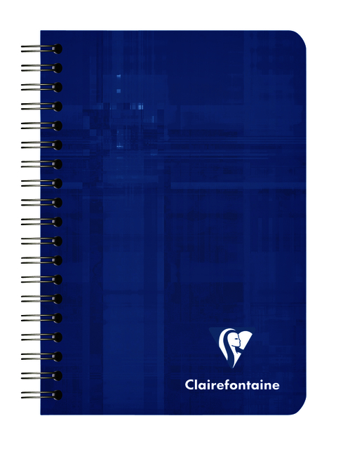 Carnet de notes Clairefontaine A7+ 95x140 carreau 5x5 100 pages 90g assorti