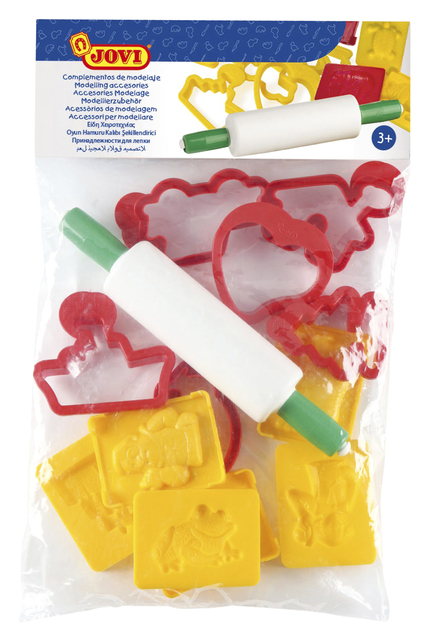 Moule à pâte à modeler Jovi assorti 13 pièces