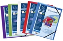 Chemise à élastique Exacompta Kreacover A4 3 rabats PP assorti