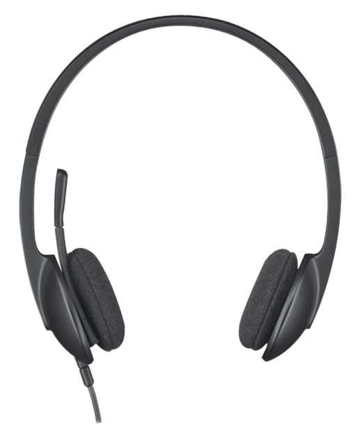 Headset Logitech H340 On Ear zwart