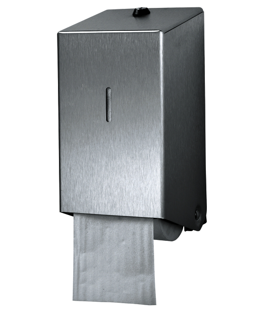 Toiletpapierdispenser Euro Products doprol duo RVS 438001