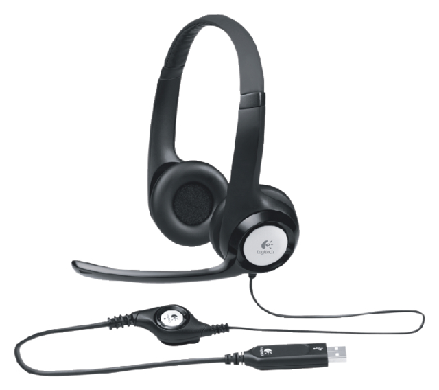 Headset Logitech H390 Over Ear zwart