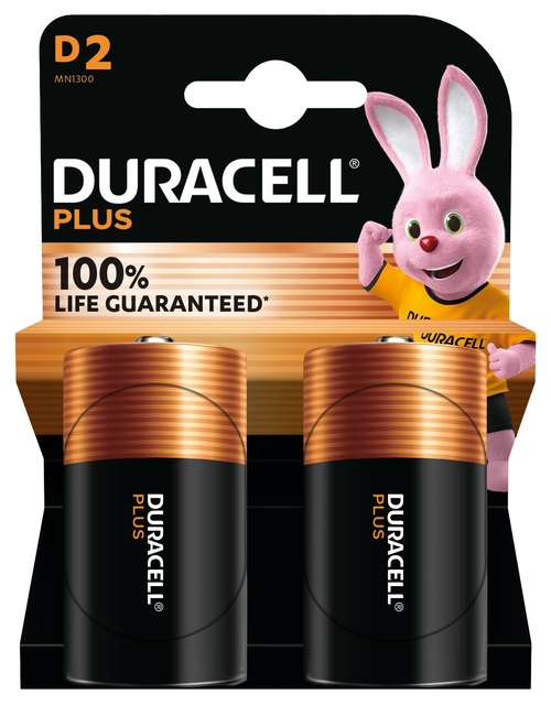 Pile Duracell Plus 2x D