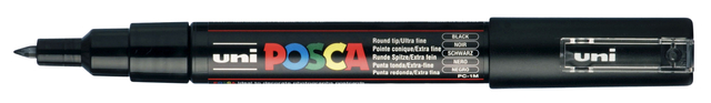 Marqueur peinture Posca PC1MC Extra Fin noir