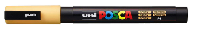 Marqueur peinture Posca PC3M Fin abricot