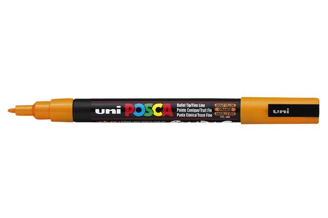 Marqueur peinture Posca PC3M Fin orange