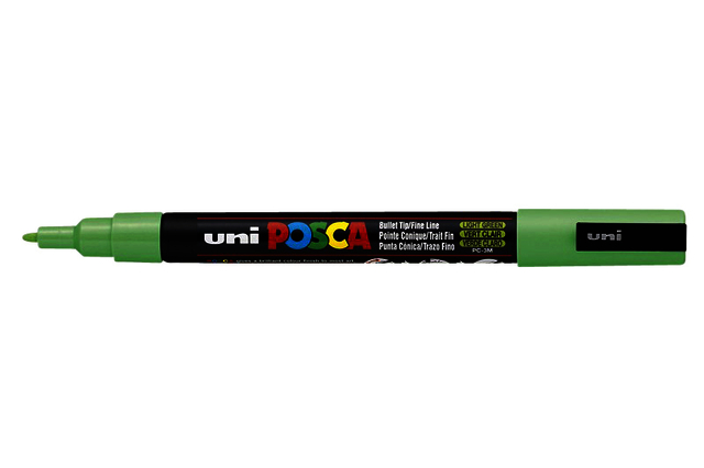 Verfstift Posca PC3M fijn lichtgroen