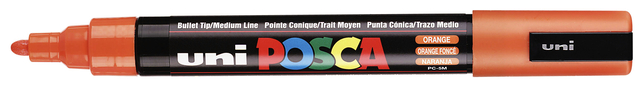 Paintmarker Uni POSCA PC5M medium donkeroranje