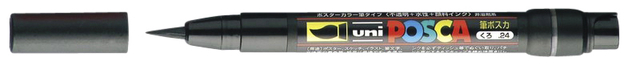 Paintmarker Uni POSCA PCF350 Brush 1-10mm zwart