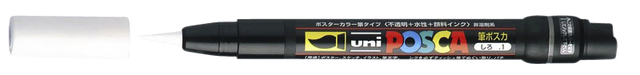 Paintmarker Uni POSCA PCF350 Brush 1-10mm wit